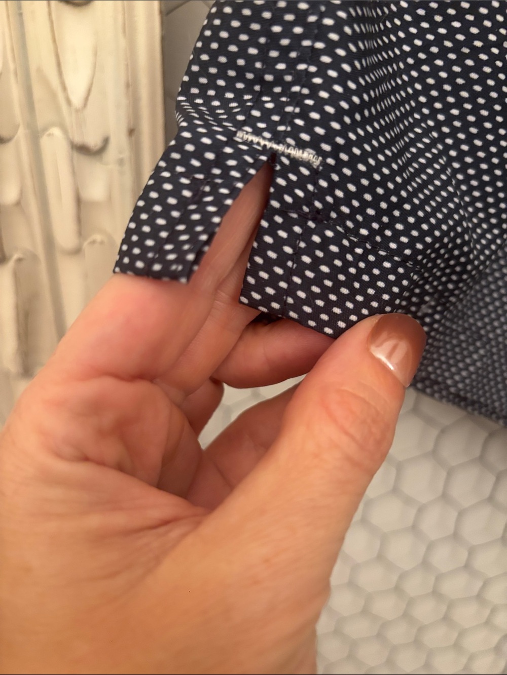 Joe Fresh Microdot Swim Trunks - Picture 4 of 8